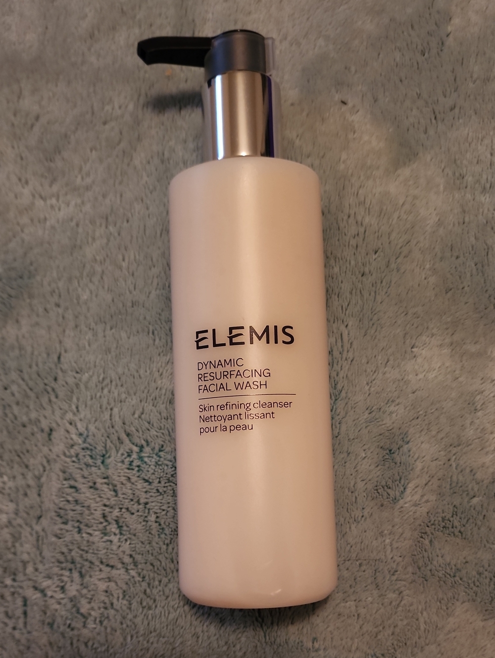 ELEMIS Cream Facial Wash Bottle with Silver Pump